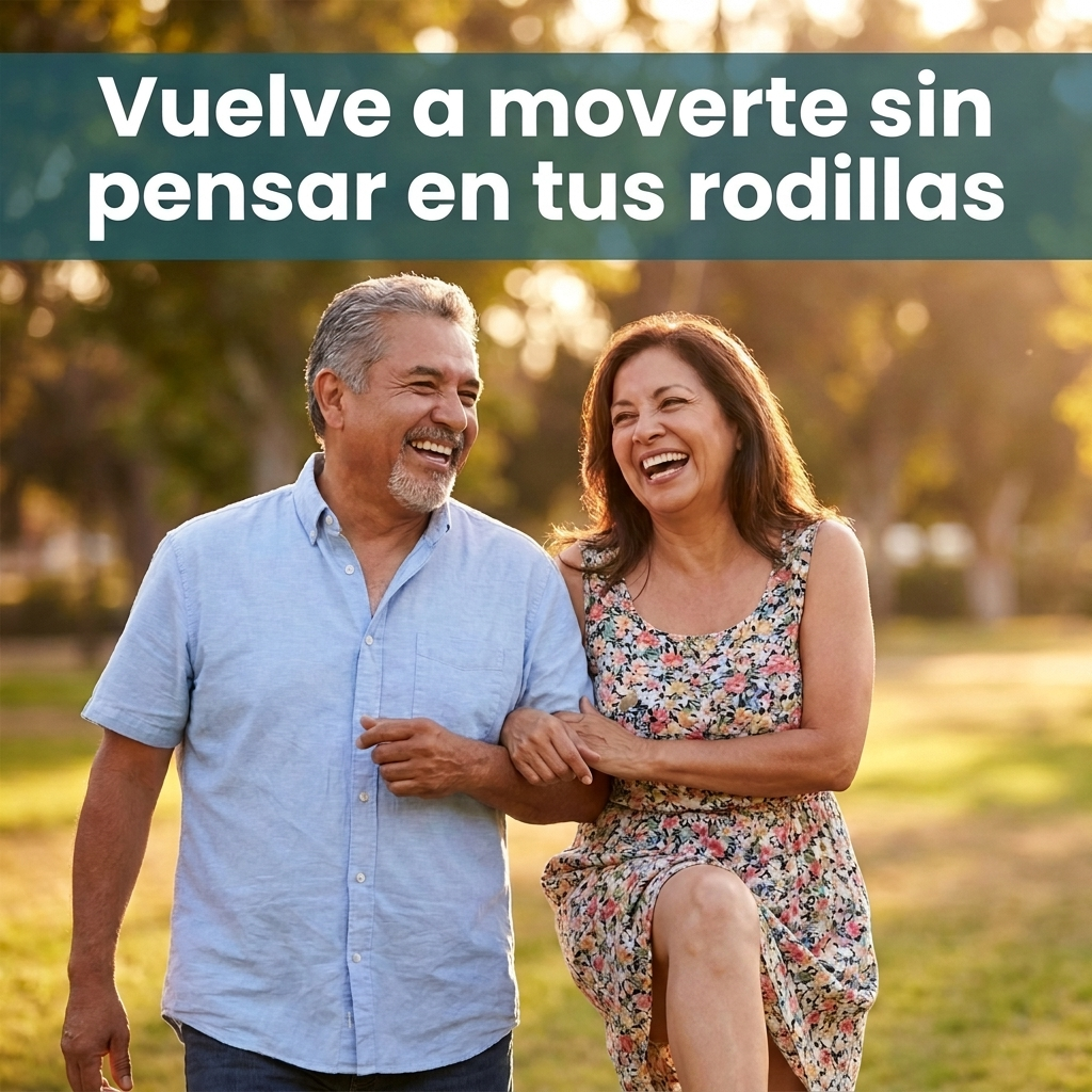 Vuelve a moverte sin pensar en tus rodillas